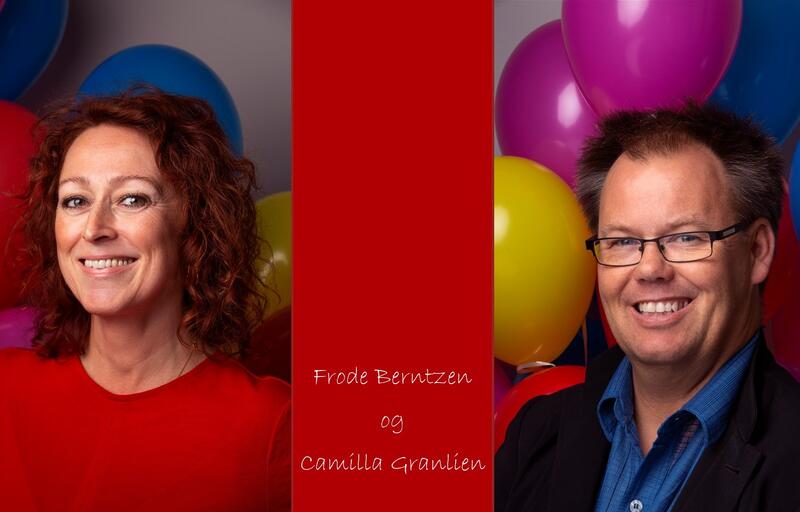 bilde av Camilla Granlien og Frode Berntzen. Foto: Ingvild Skeie Ljones