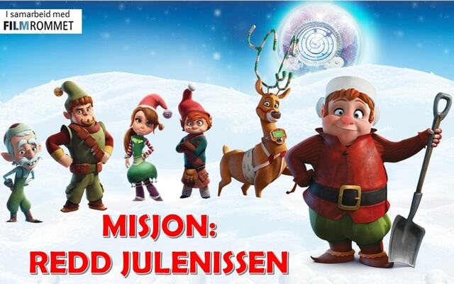bilde av omslaget til filmen Misjon redd julenissen