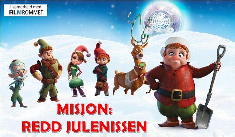 bilde av omslaget til filmen Misjon redd julenissen