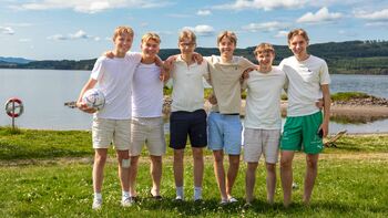 Foto av gutta fra 10D