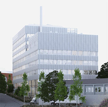Illustrasjon av P2 av Statsbygg NCS/Rambøll/CF Møller Architects/Hening Larsen/Fabel/Rolvung og Brøndsted arkitekter/Oslo Works.