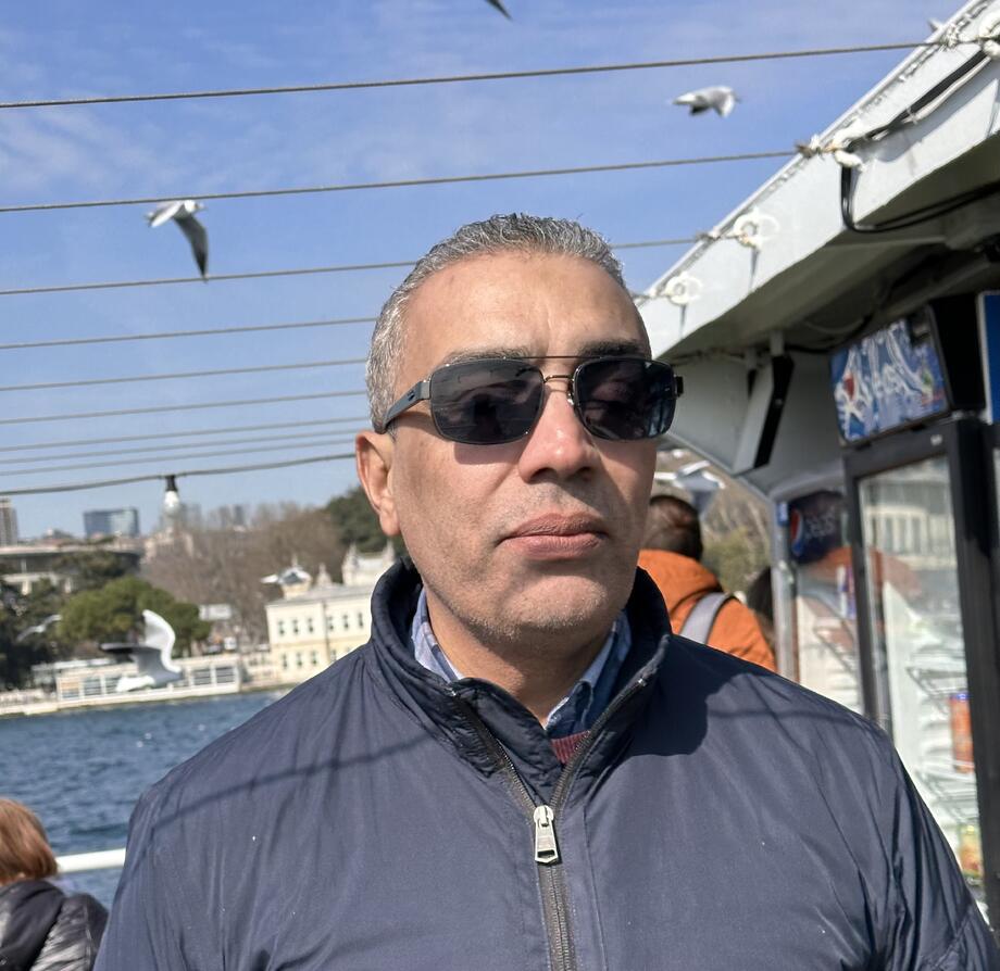 Abderrahim Azagouagh, prosjektleder i Olav Thon Gruppen.