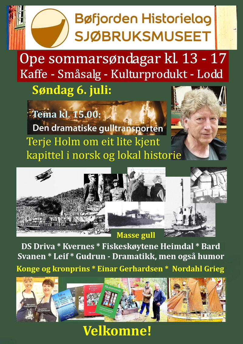 Gulltransporten Plakat 2025 07 06