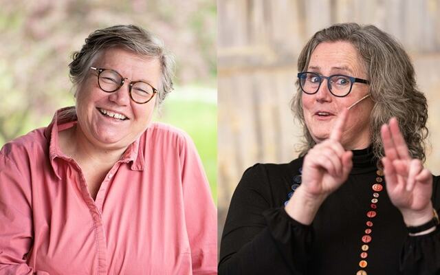 bilde av Hilde Eskild og Benedicte Hambro
