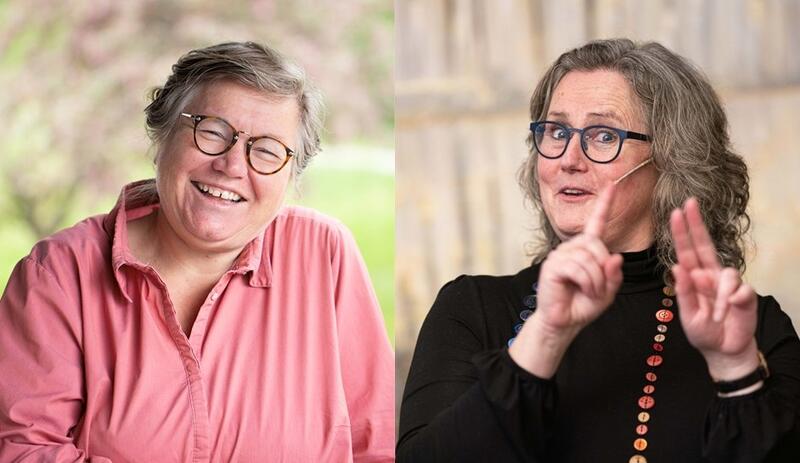 bilde av Hilde Eskild og Benedicte Hambro