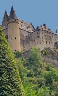 Vianden castle, Luxembourg