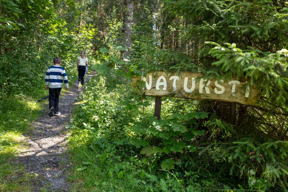 Natursti på Snilsberg Familiepark