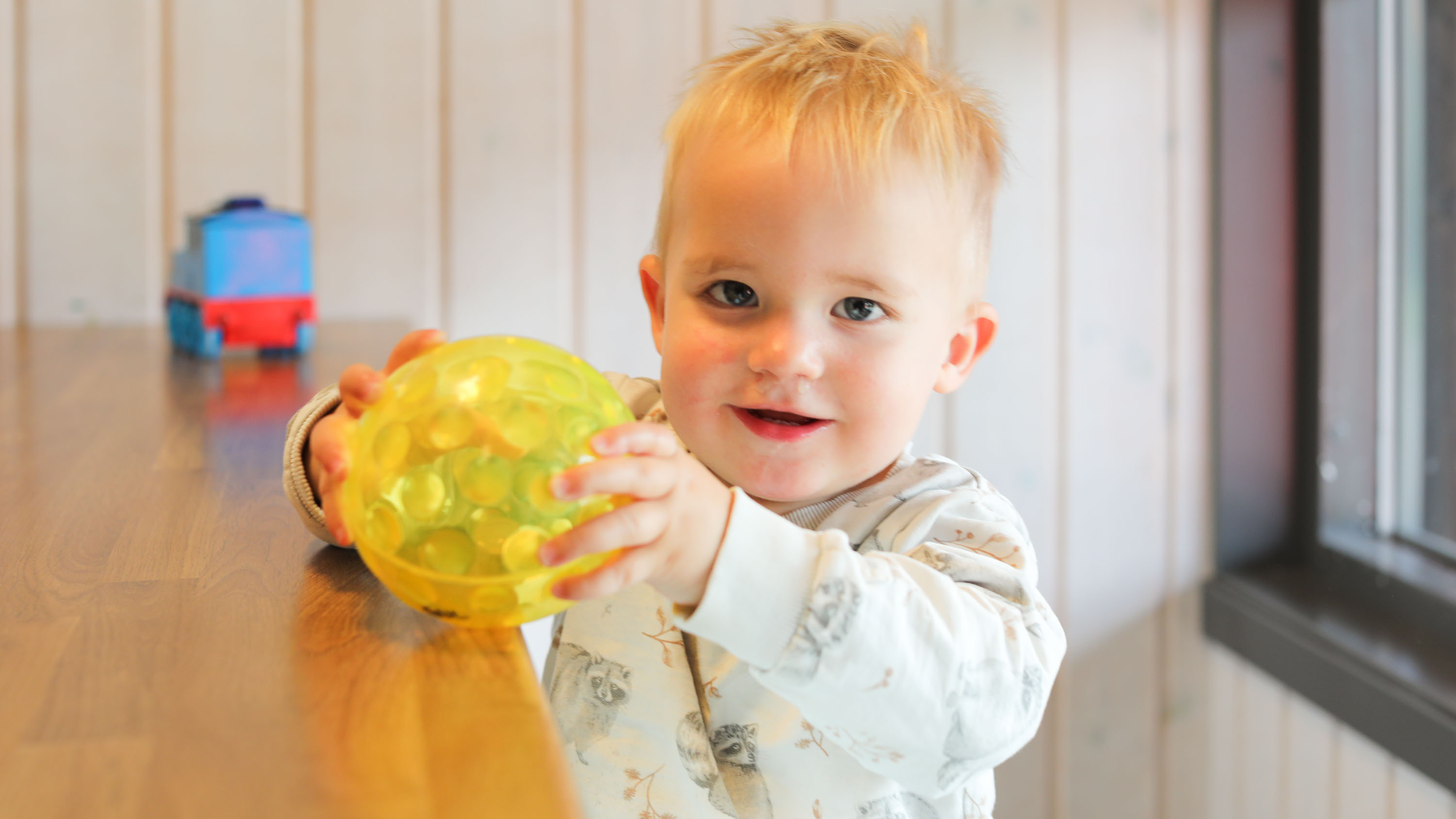 Arthur liker den gule ballen