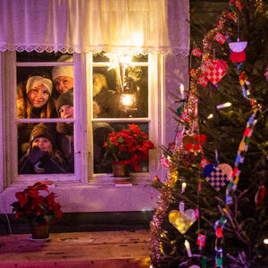 Jul i Prøysenland, jul, hva skjer