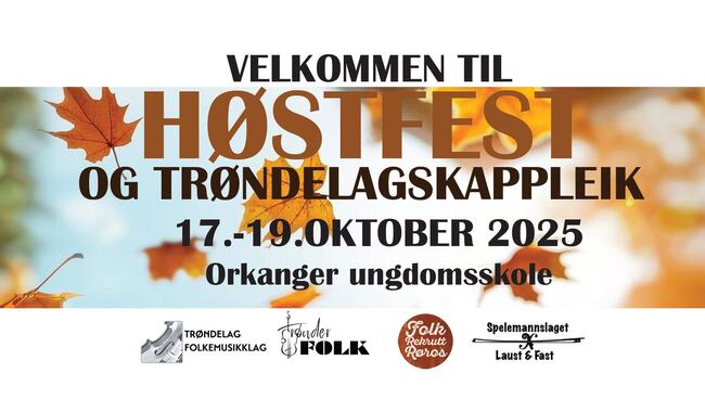 Høstfest og Trøndelagskappleik 2025
