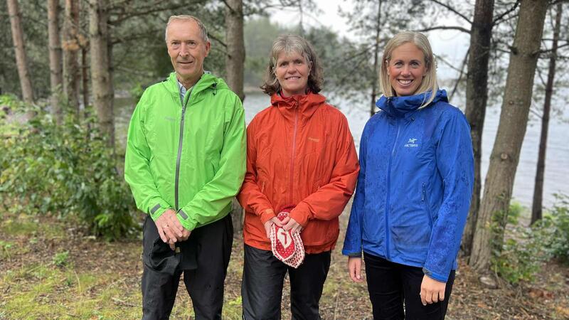 Bjørn Kristiansen, Margrete Ruud Skjeseth og Marthe Sørby