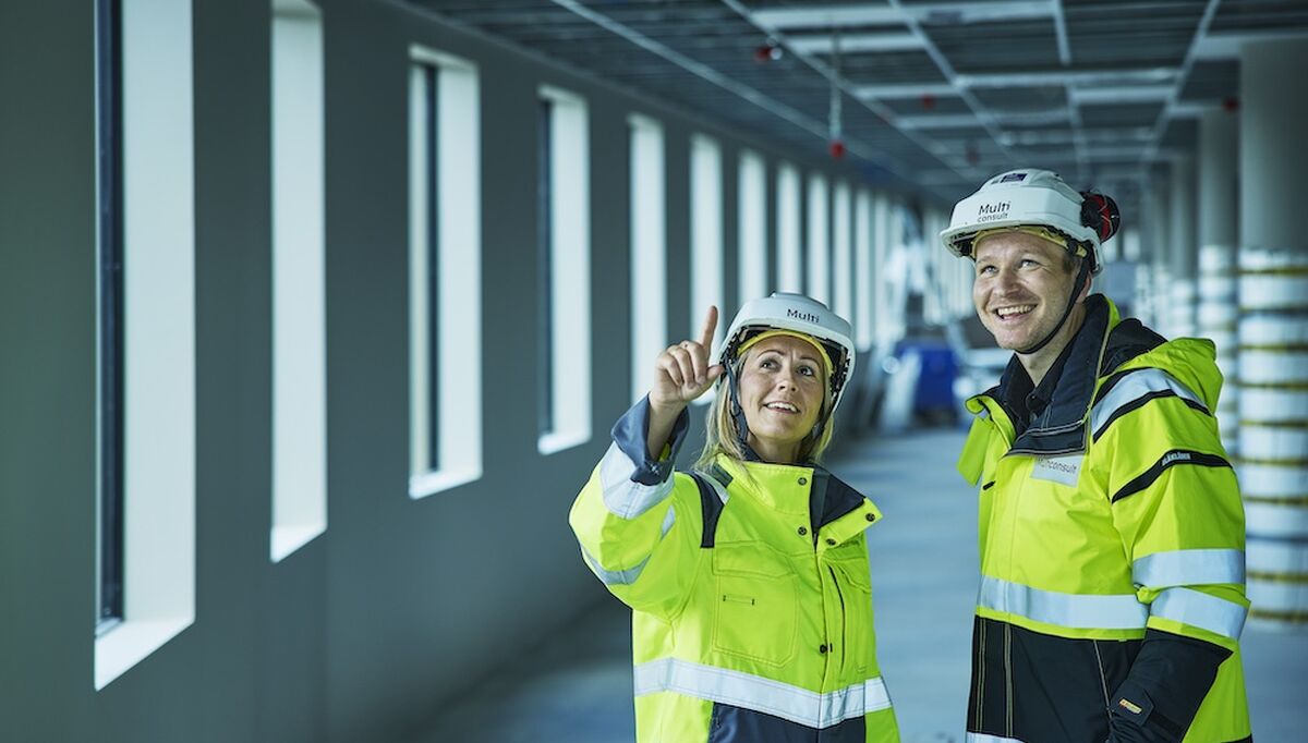 Et nordisk prosjekt skal test ut sirkulære løsninger for tekniske installasjoner i bygg | Foto: Multiconsult/Bård Gudim