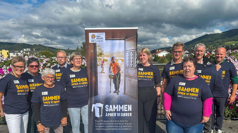 Foto av aksjonskommiteen