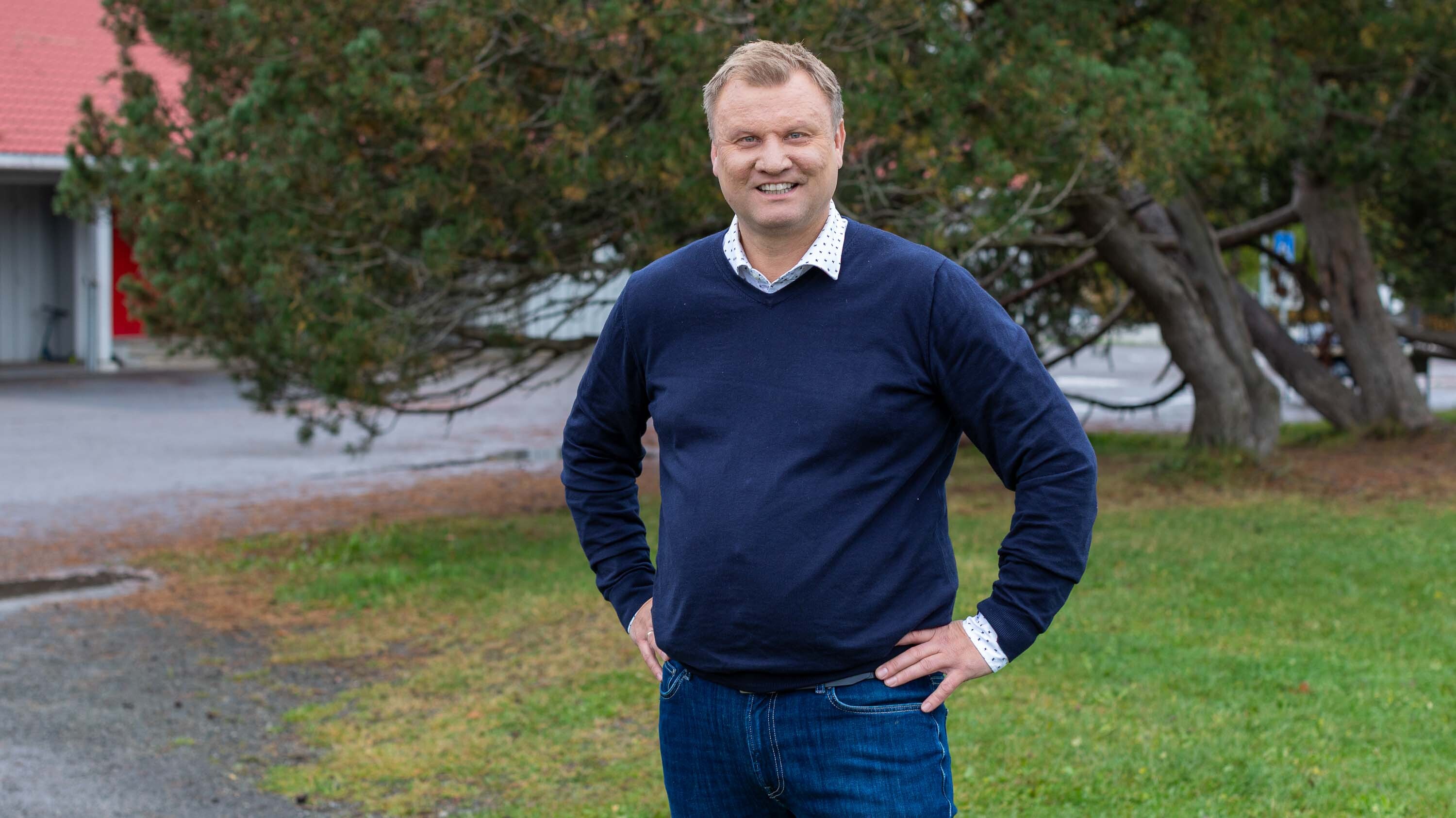 Rektor Lars Erik Pedersen.