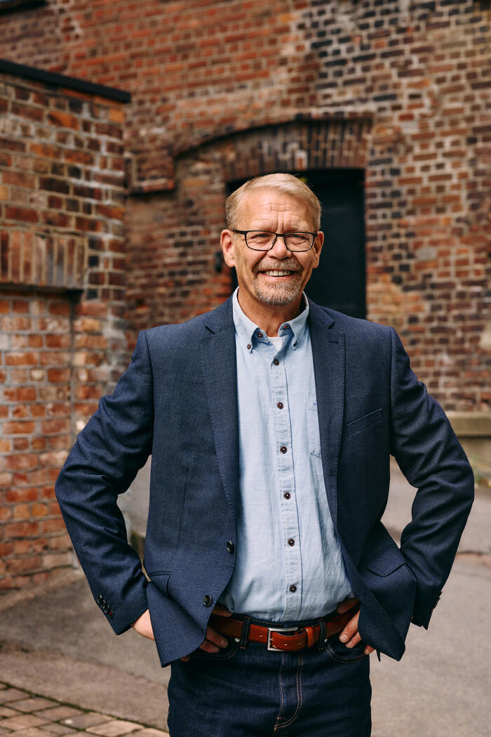 GLAD. Hørselsforbundets leder Bjørn-Tore Lunde er veldig glad for satsingen på en bedre hørselsomsorg. Foto. Hørselsforbundet