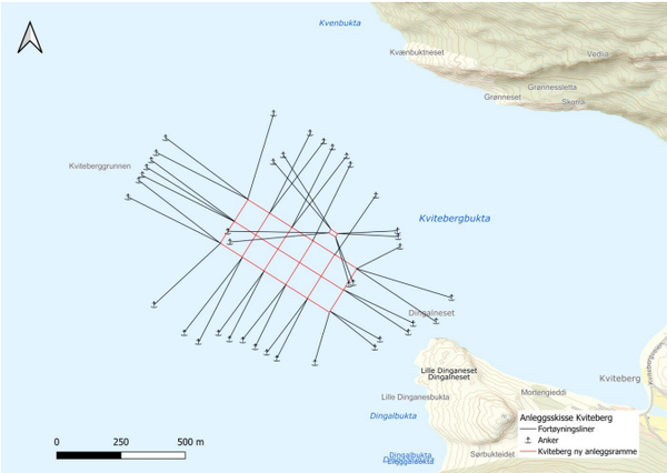 Kviteberg søknad akvakulturanlegg