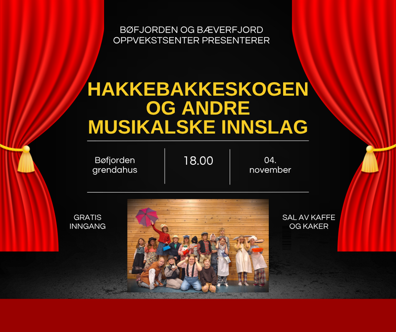 Black and Red Modern Theater Performance Facebook Post (1)