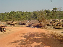 Laos,village,motorcycle,tour