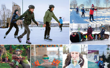 Vinterferieaktiviteter i Mjøsparken