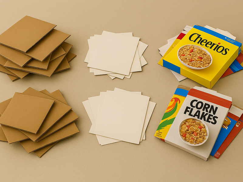 Papir, papp og kartong