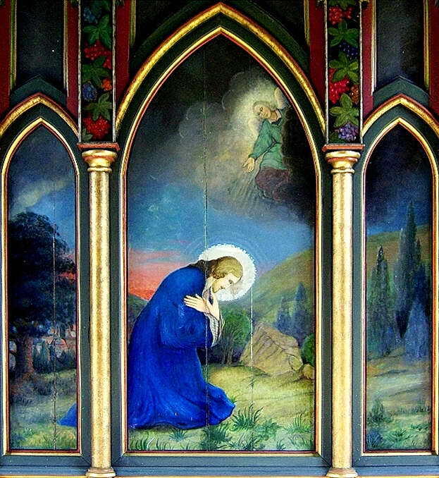 Påskesongmesse B Altarbiletet