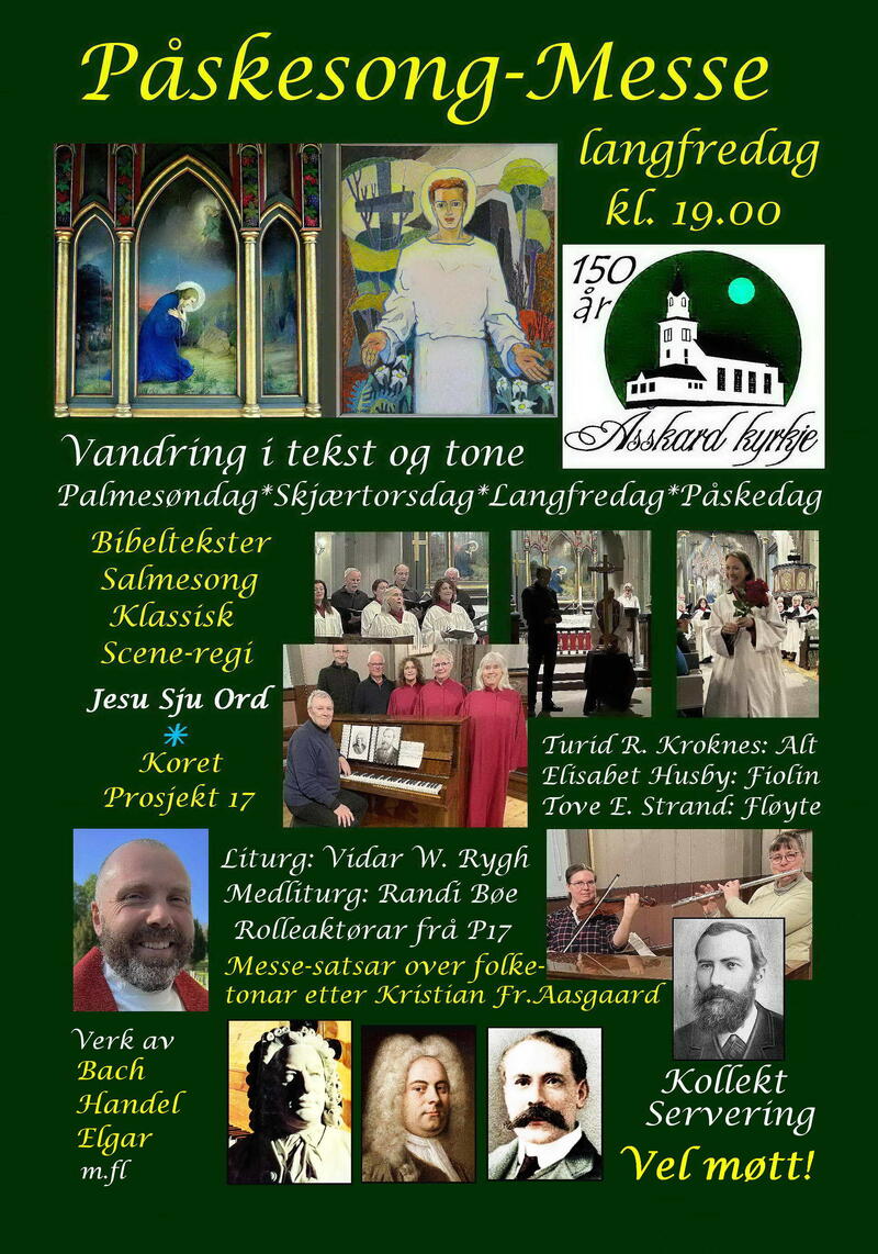 Påskesongmesse J Plakat