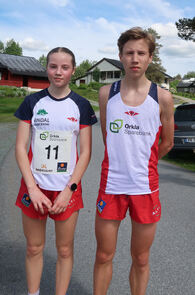 Bilde Anna og Sebastian Børset.  Foto Gunnar Bureid