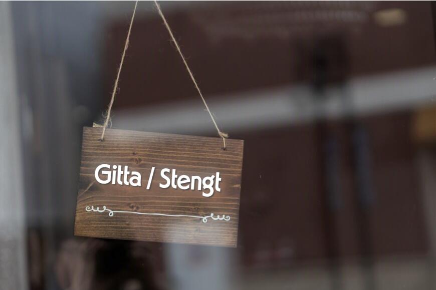 gitta stengt