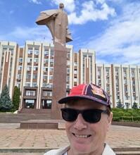 Lenin monument, Tiraspol, Transnistria 