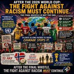 After the 2026 World Cup: Football must continue to stand against racism