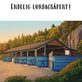 Lørdagsåpent på avfallsstasjonene