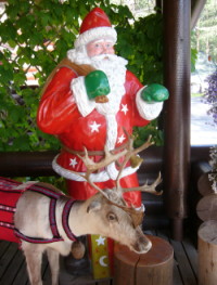 Santa Claus,rovaniemi,finland,santa village,reindeer