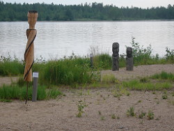 Kierikki,Finland,Soumi,Stone Age,forest,wilderness,Oulu