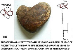Oak Island,heart stone,Keith Ranville,Canada